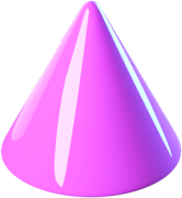 Purple cone